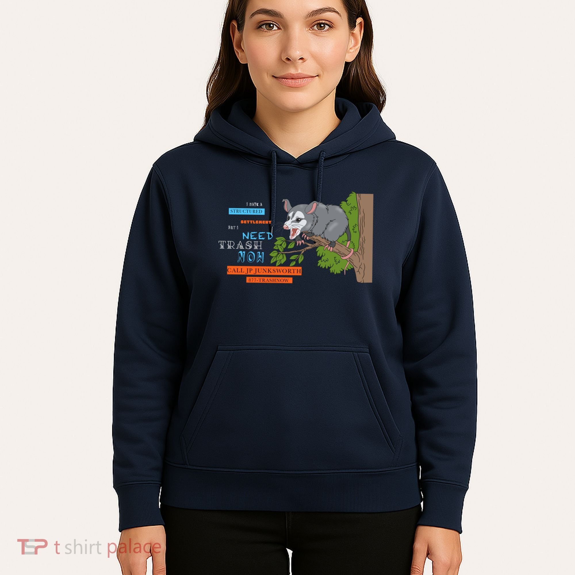 I Have A Structured Settlement Need Trash Now Funny Hoodie