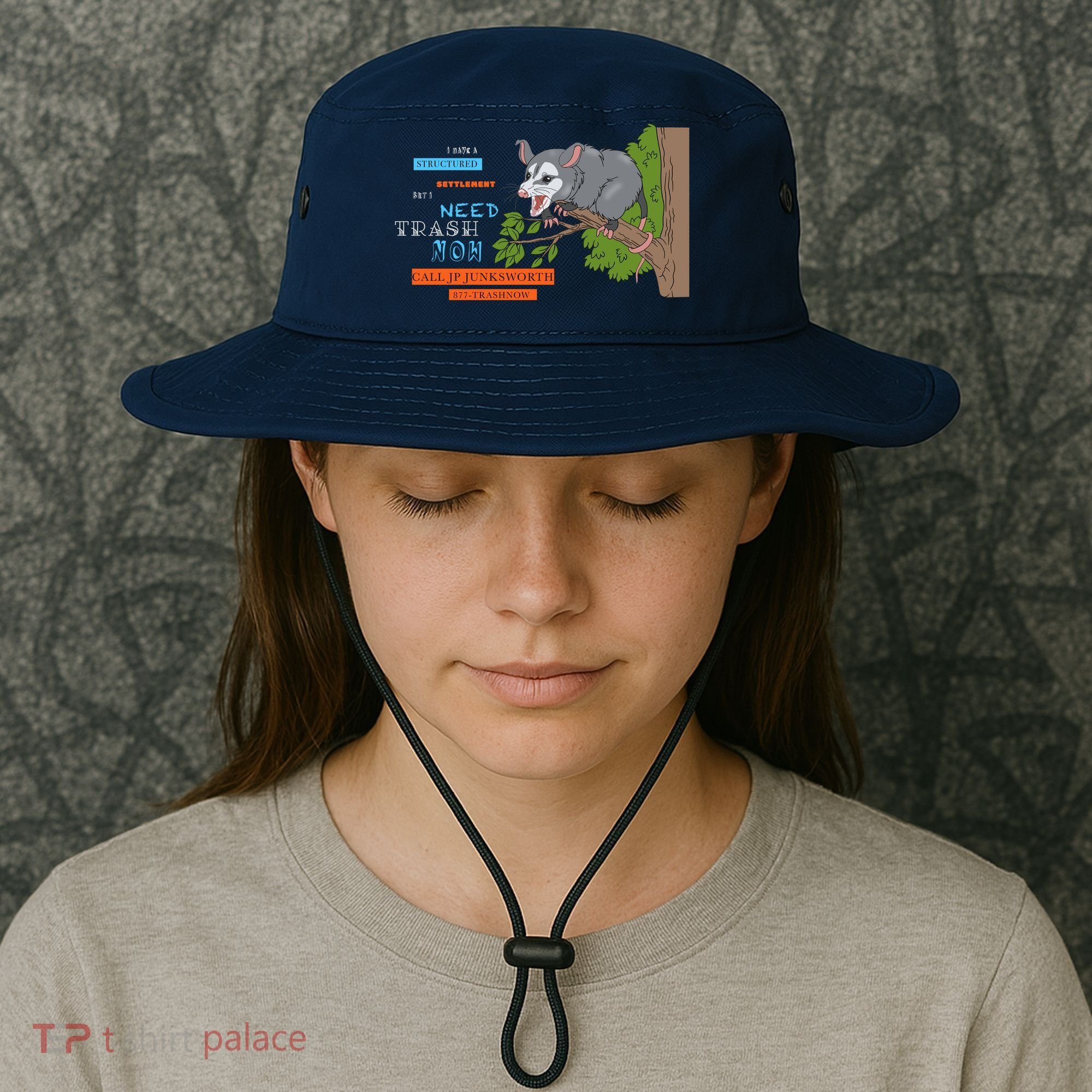 I Have A Structured Settlement Need Trash Now Funny Bucket Hat