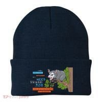 I Have A Structured Settlement Need Trash Now Funny Beanie thumb 0