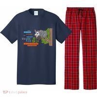 I Have A Structured Settlement Need Trash Now Funny Pajama Set thumb 0