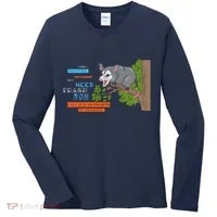 I Have A Structured Settlement Need Trash Now Funny Women's Long Sleeve Shirt thumb 0