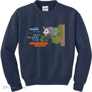 I Have A Structured Settlement Need Trash Now Funny Kids Sweatshirt