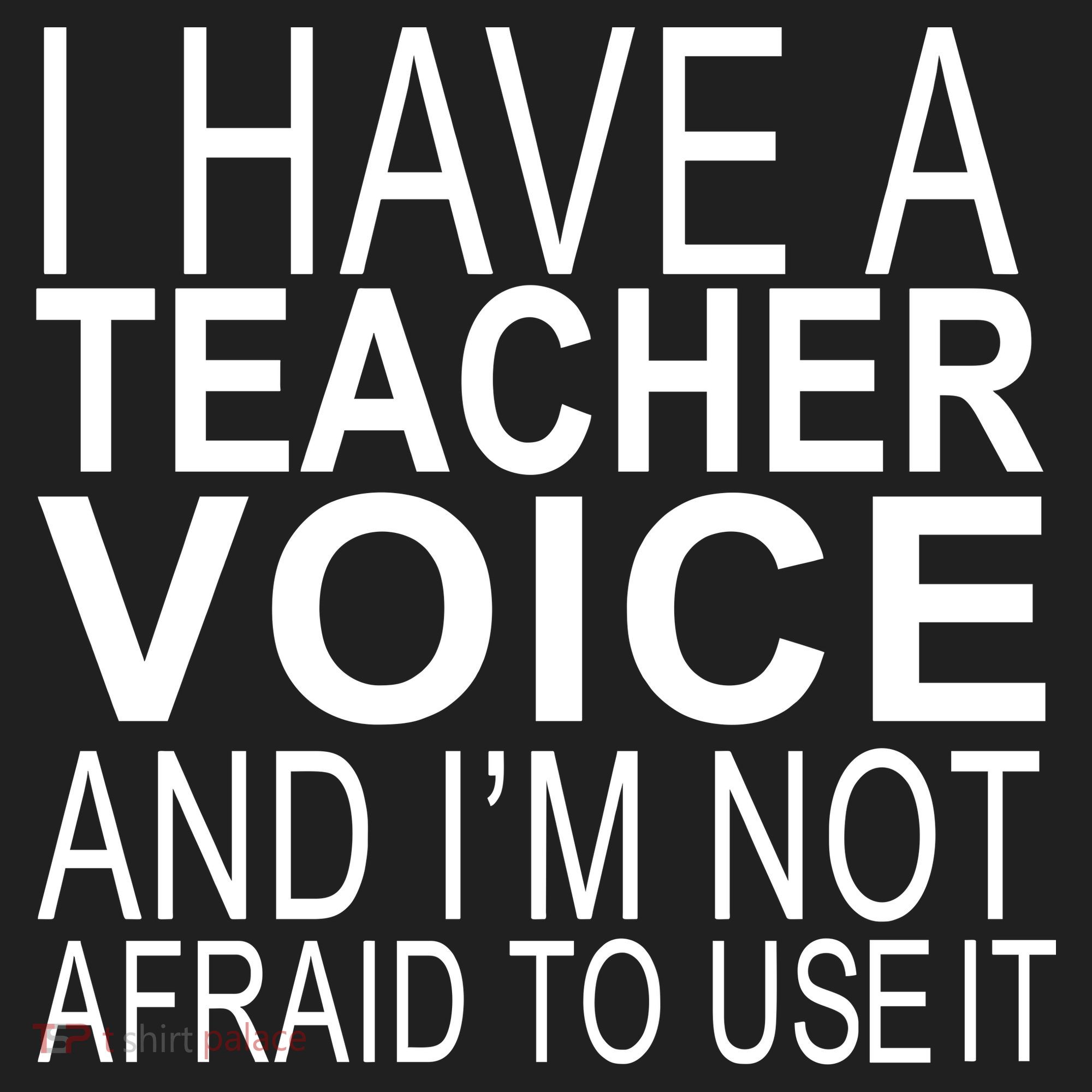 I Have A Teacher Voice And I'm Not Afraid To Use It Beanie
