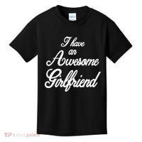 I Have An Awesome Girlfriend Kids T-Shirt thumb 0