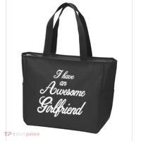 I Have An Awesome Girlfriend Tote Bag thumb 3