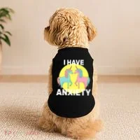 I Have Anxiety Unicorn Doggie Tank thumb 2