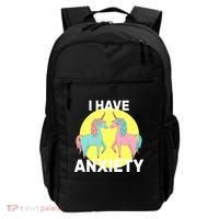 I Have Anxiety Unicorn Backpack thumb 0