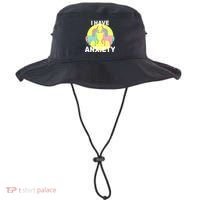 I Have Anxiety Unicorn Bucket Hat thumb 0