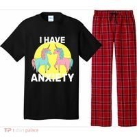 I Have Anxiety Unicorn Pajama Set thumb 0