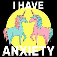 I Have Anxiety Unicorn Ornament thumb 1