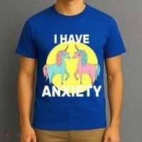I Have Anxiety Unicorn T-Shirt thumb 3