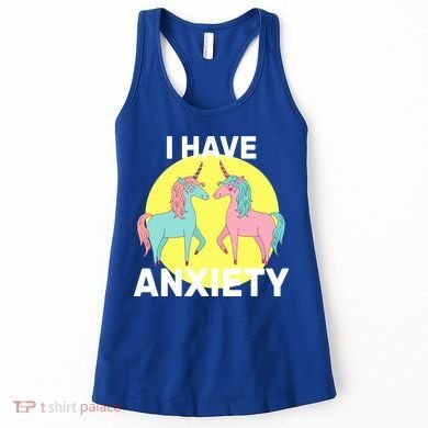 I Have Anxiety Unicorn Women's Tank Top