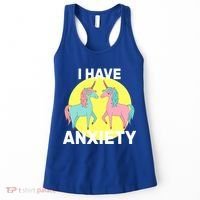 I Have Anxiety Unicorn Women's Tank Top thumb 0