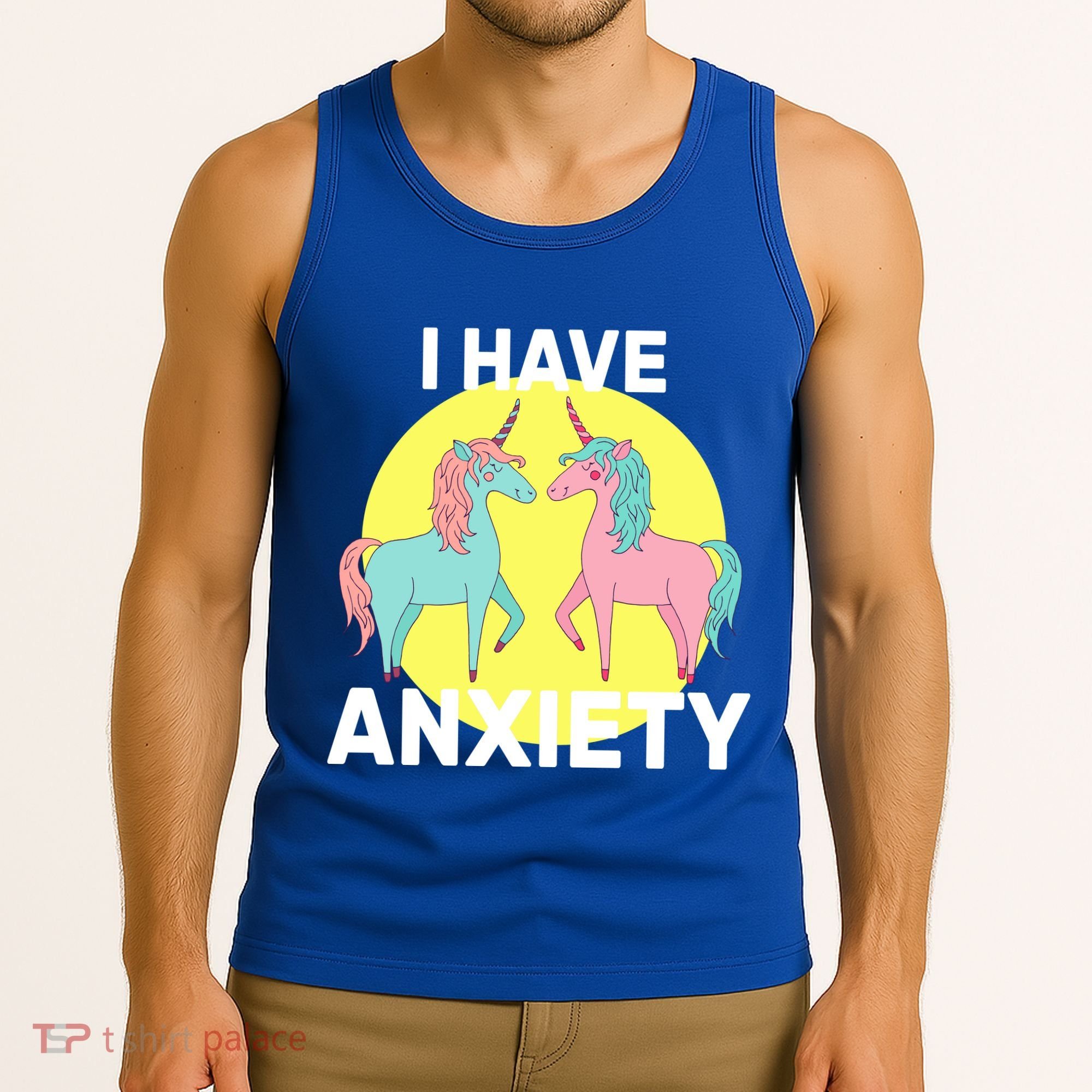 I Have Anxiety Unicorn Tank Top