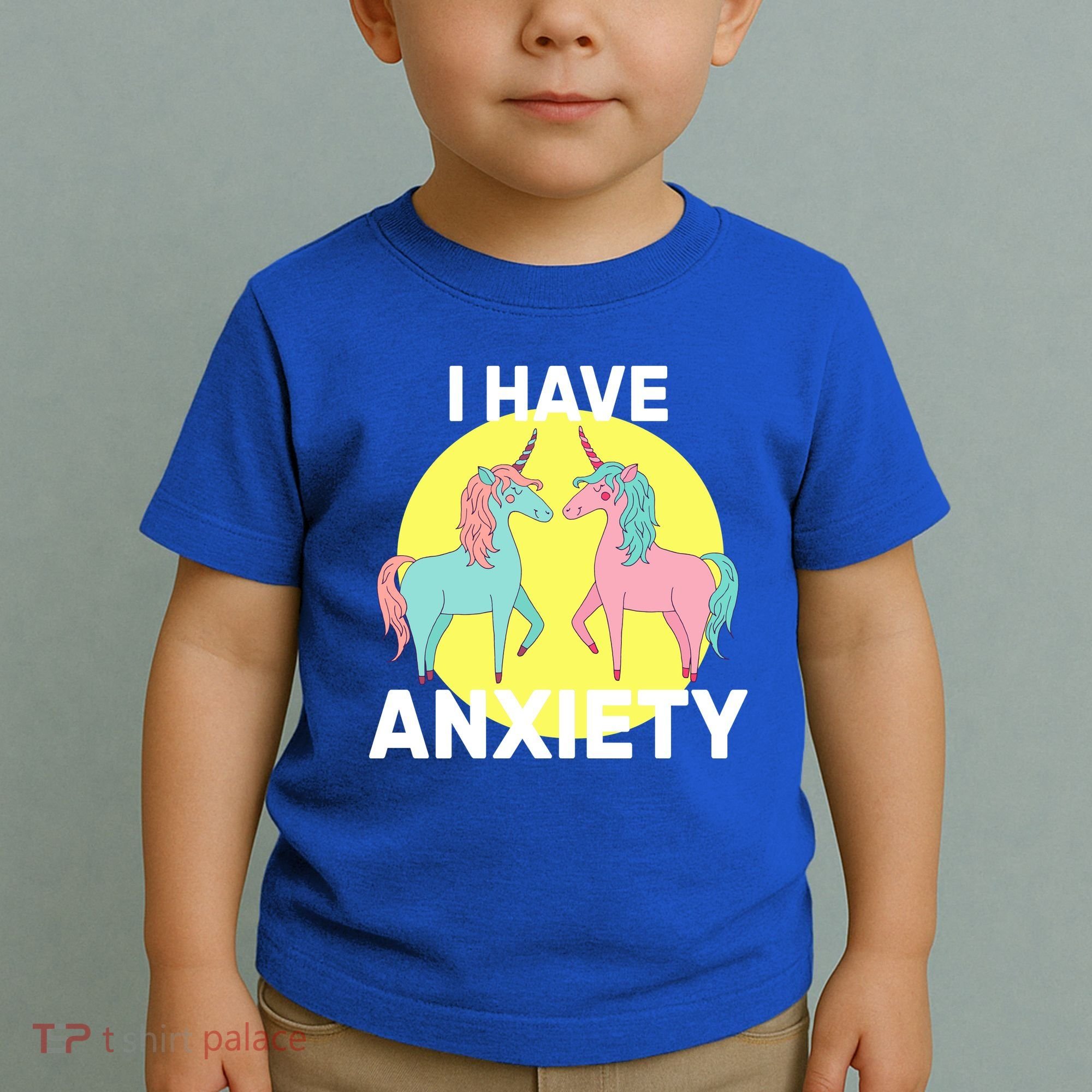 I Have Anxiety Unicorn Toddler T-Shirt
