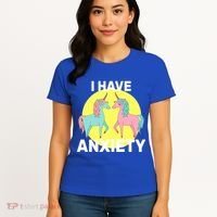 I Have Anxiety Unicorn Women's T-Shirt thumb 4