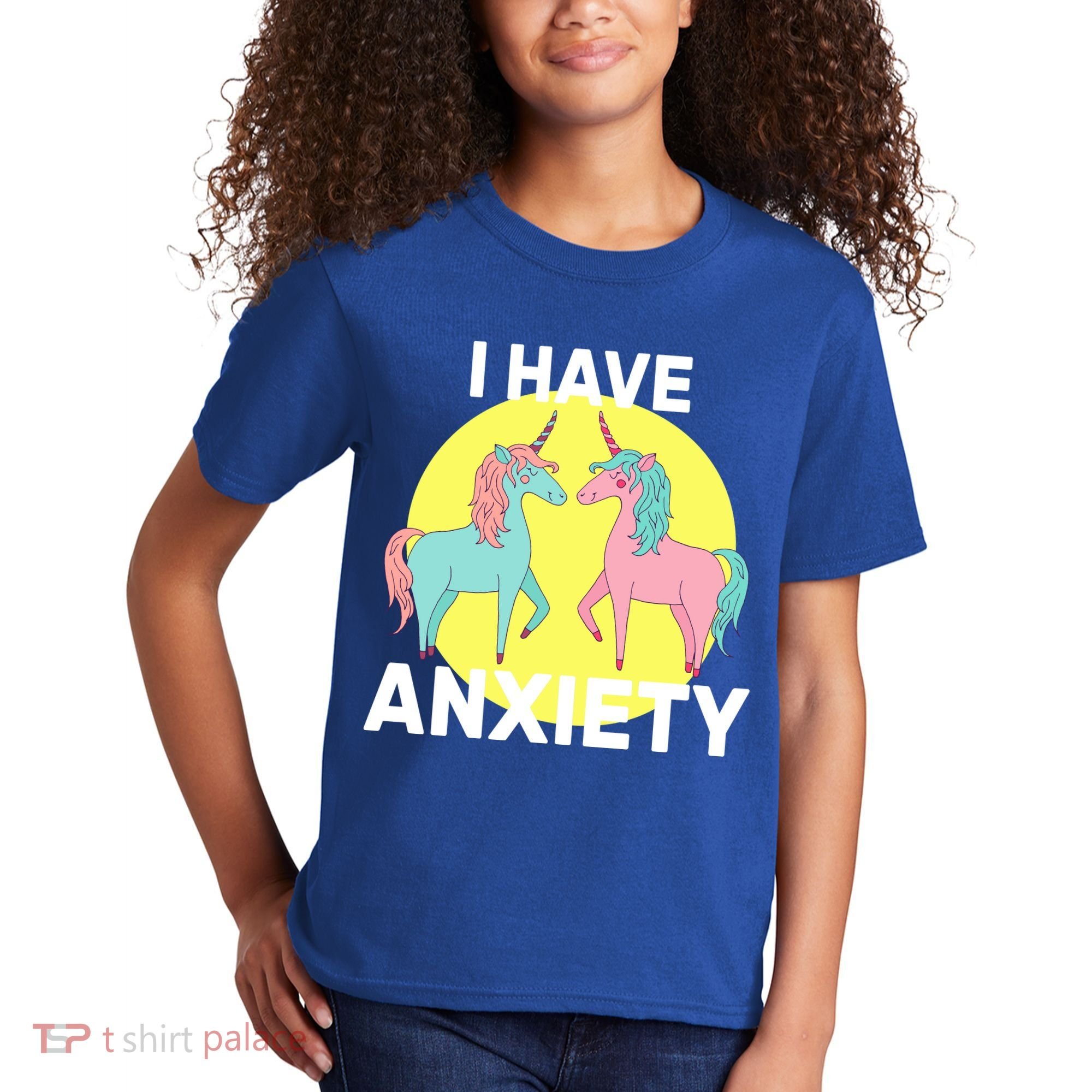 I Have Anxiety Unicorn Kids T-Shirt