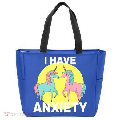 I Have Anxiety Unicorn Tote Bag