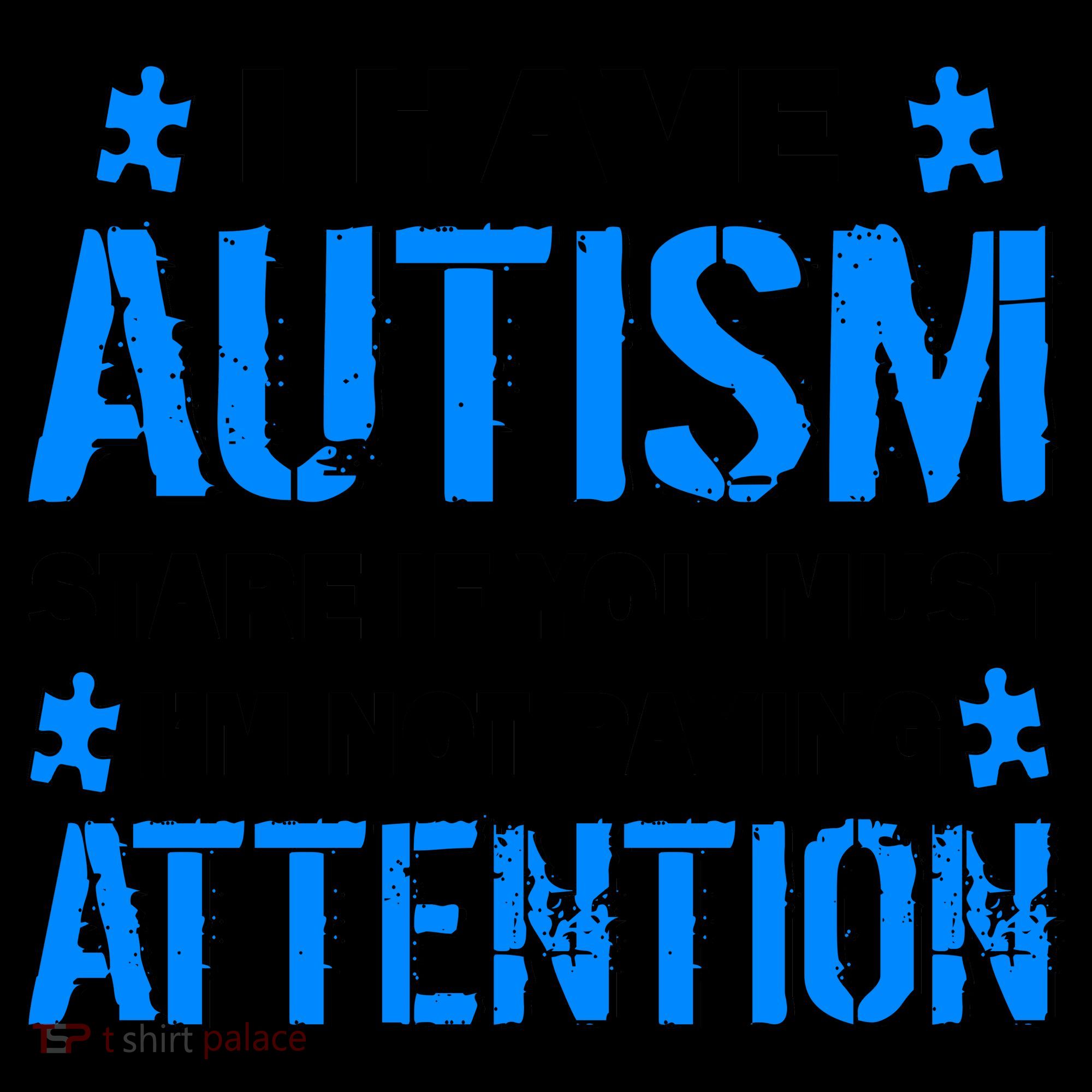 I Have Autism Stare If You Must Not Paying Attention Coffee Mug