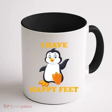 I Have Happy Feet Coffee Mug back