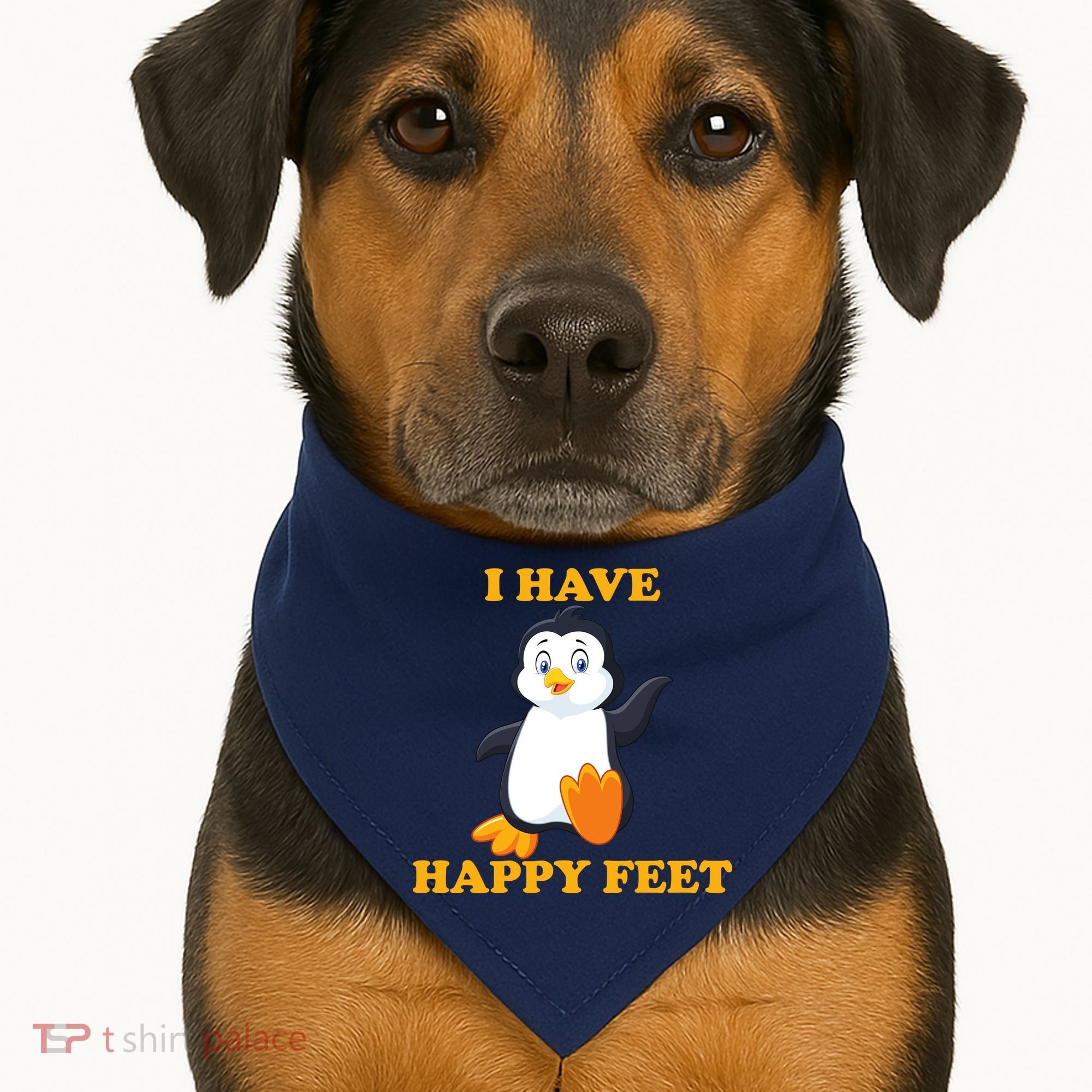 I Have Happy Feet USA-Made Doggie Bandana