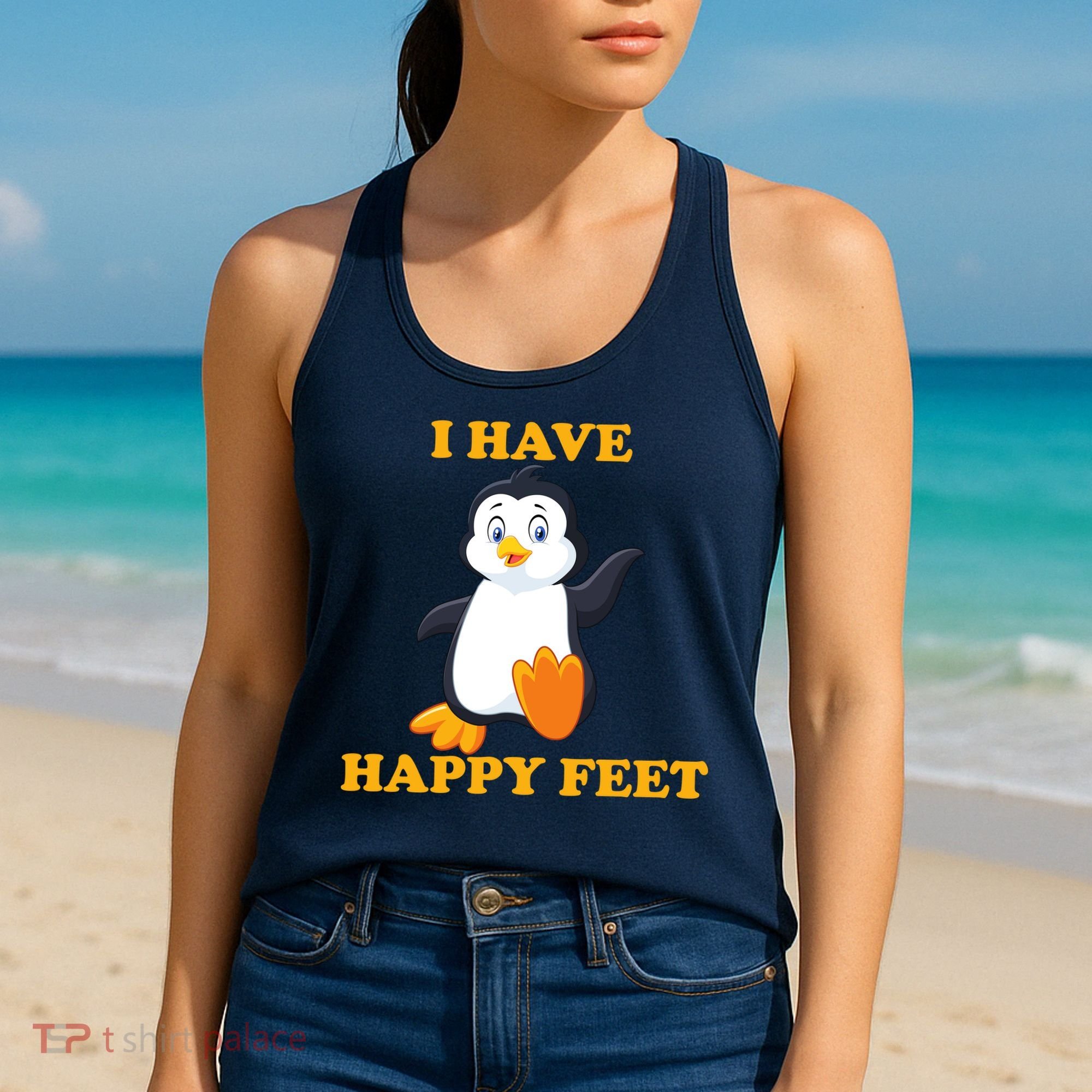 I Have Happy Feet Women's Tank Top