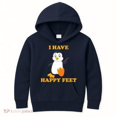 I Have Happy Feet Kids Hoodie