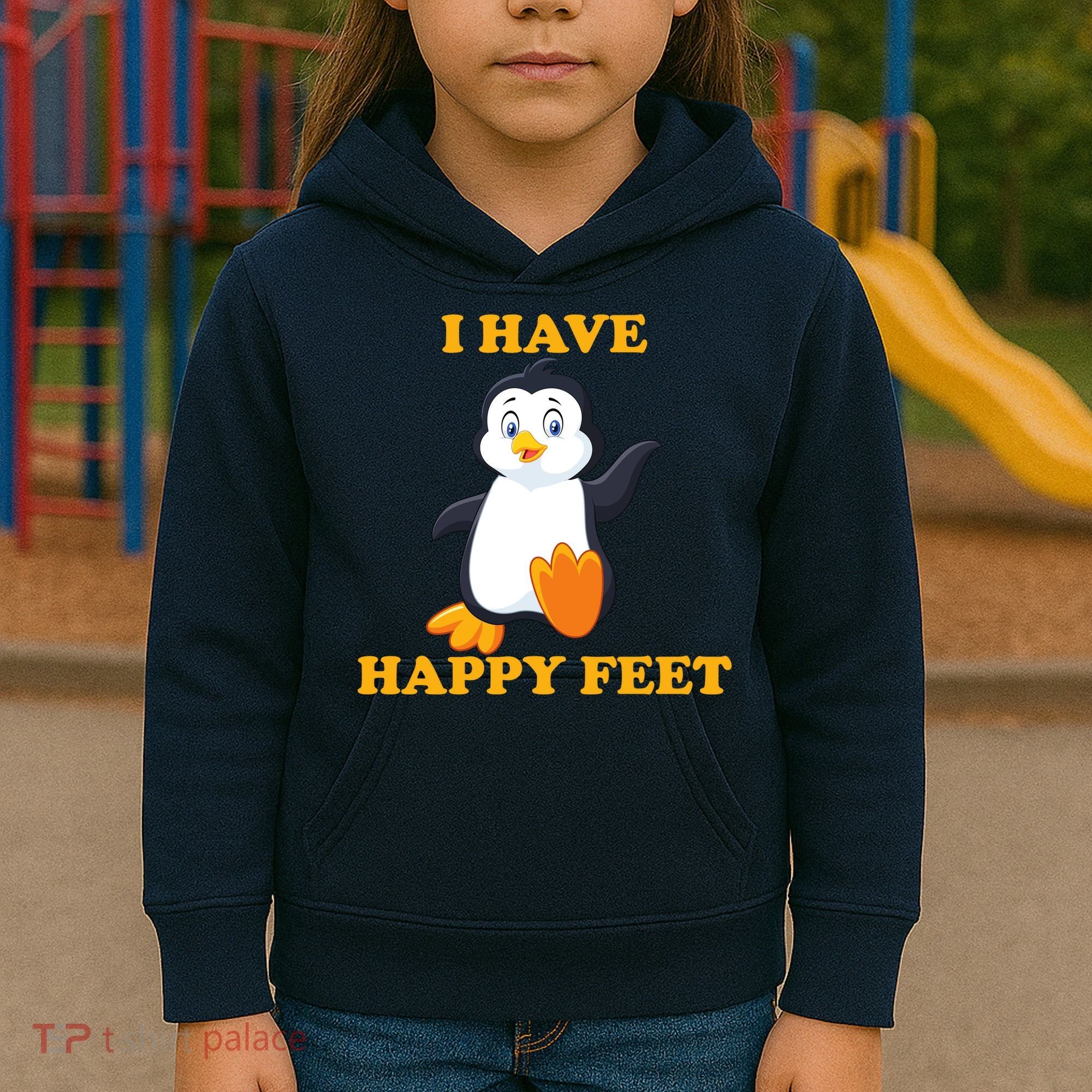 I Have Happy Feet Kids Hoodie