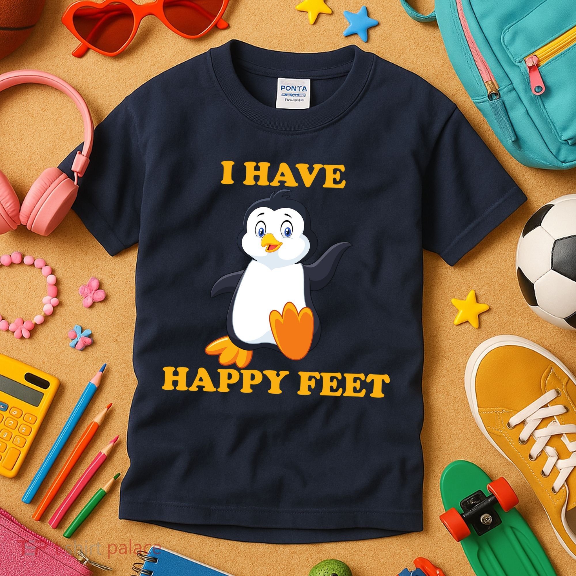 I Have Happy Feet Kids T-Shirt