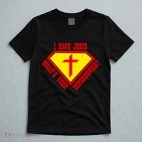 I have Jesus What's Your Superpower T-Shirt thumb 5