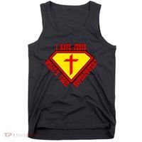 I have Jesus What's Your Superpower Tank Top thumb 0