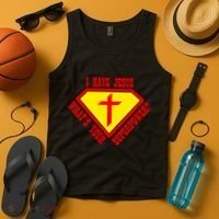 I have Jesus What's Your Superpower Tank Top thumb 4