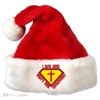 I have Jesus What's Your Superpower Santa Hat thumb 0