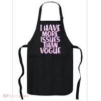 I Have More Issues Than Vogue  Apron thumb 0