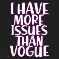 I Have More Issues Than Vogue  Hat thumb 2