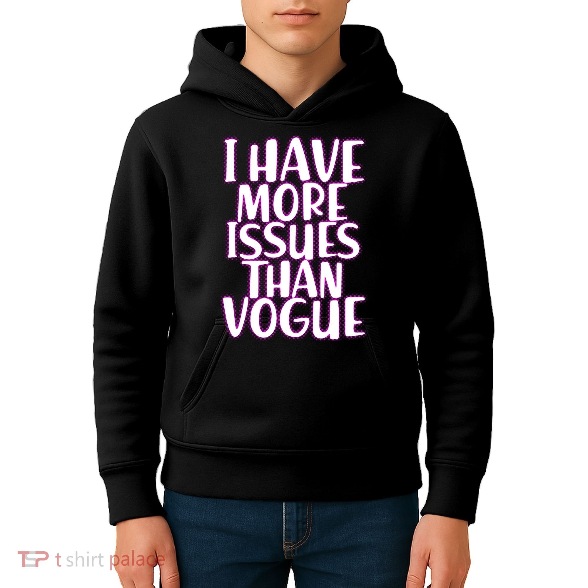 I Have More Issues Than Vogue  Kids Hoodie