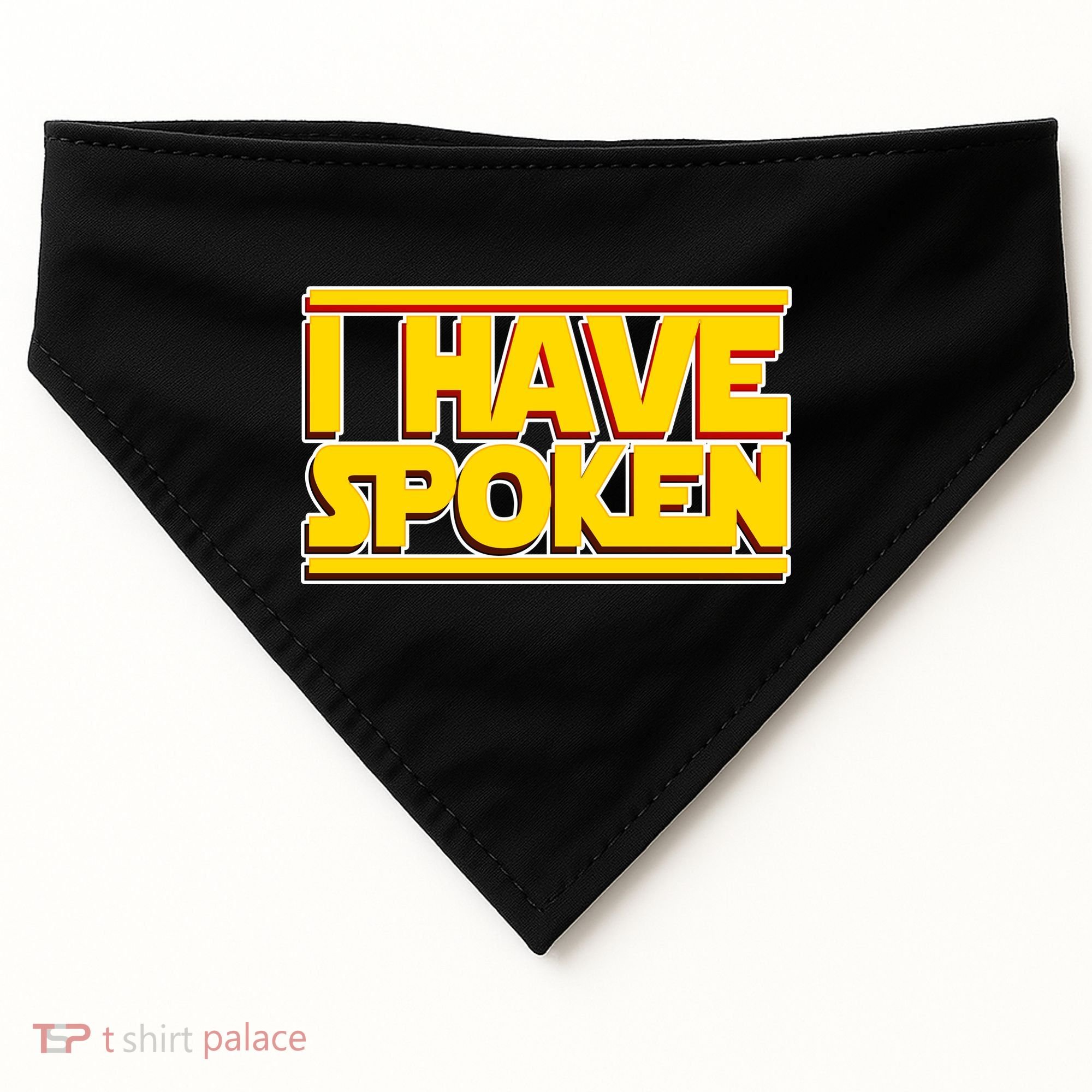 I Have Spoken USA-Made Doggie Bandana