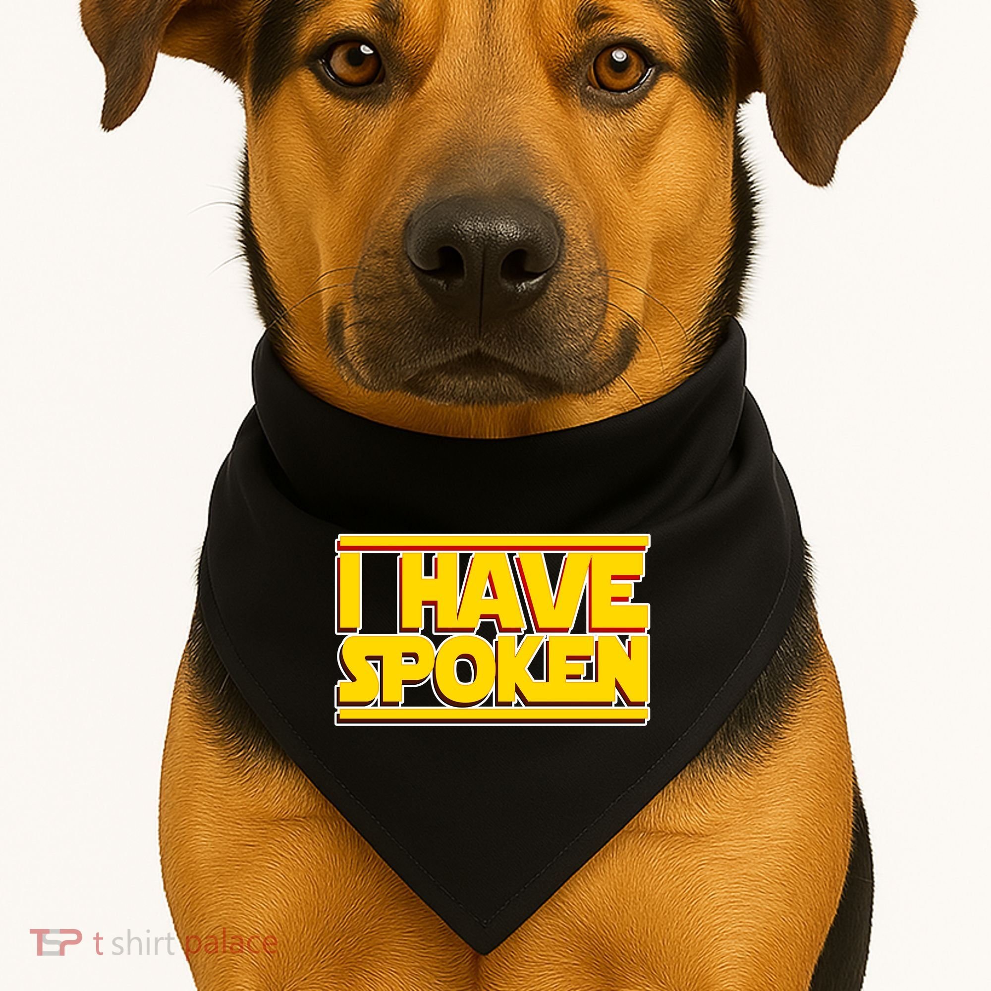 I Have Spoken USA-Made Doggie Bandana