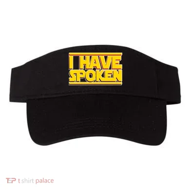 I Have Spoken Visor