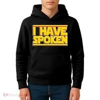 I Have Spoken Kids Hoodie thumb 4