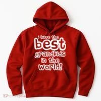 I Have The Best Grandkids In The World Hoodie thumb 0