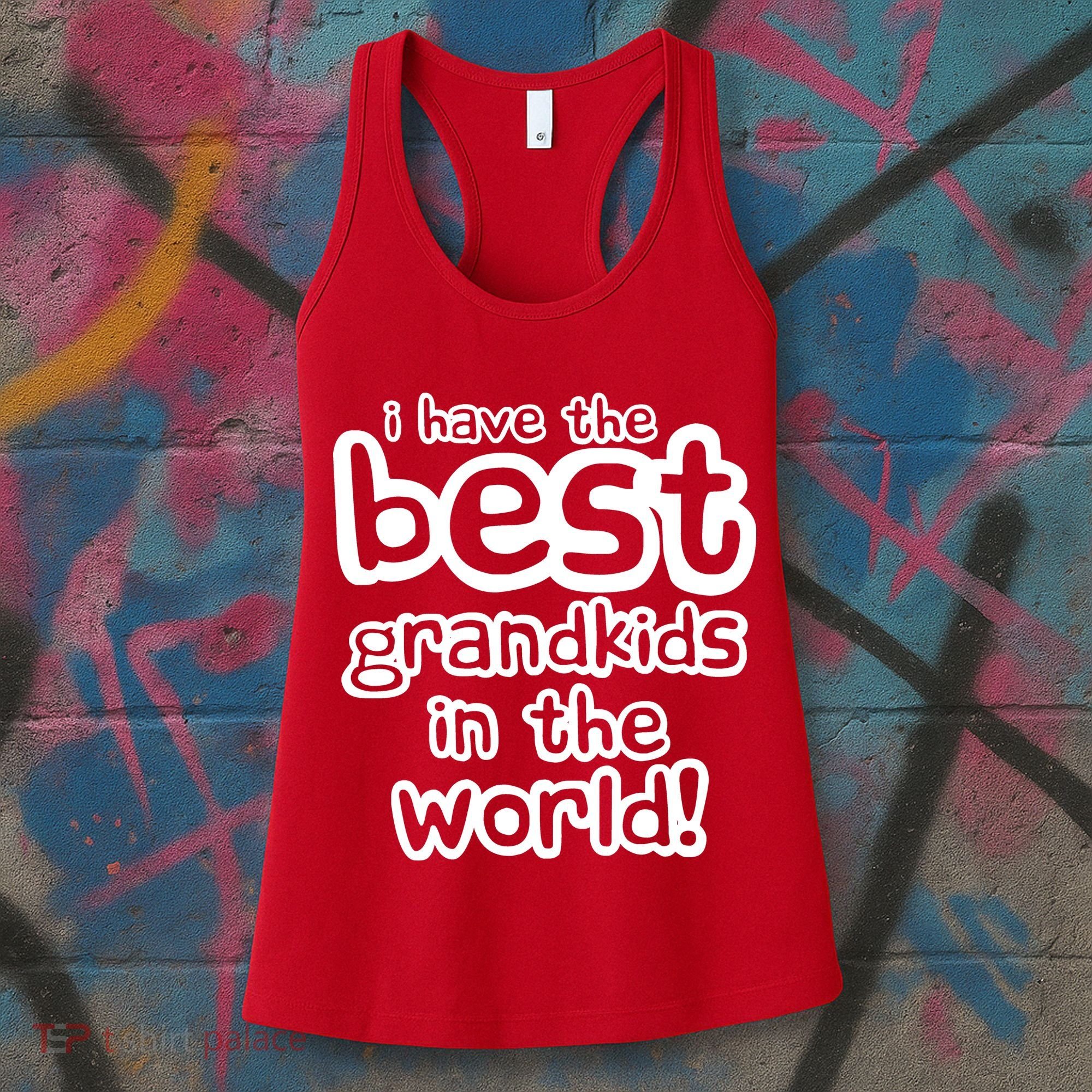 I Have The Best Grandkids In The World Women's Tank Top