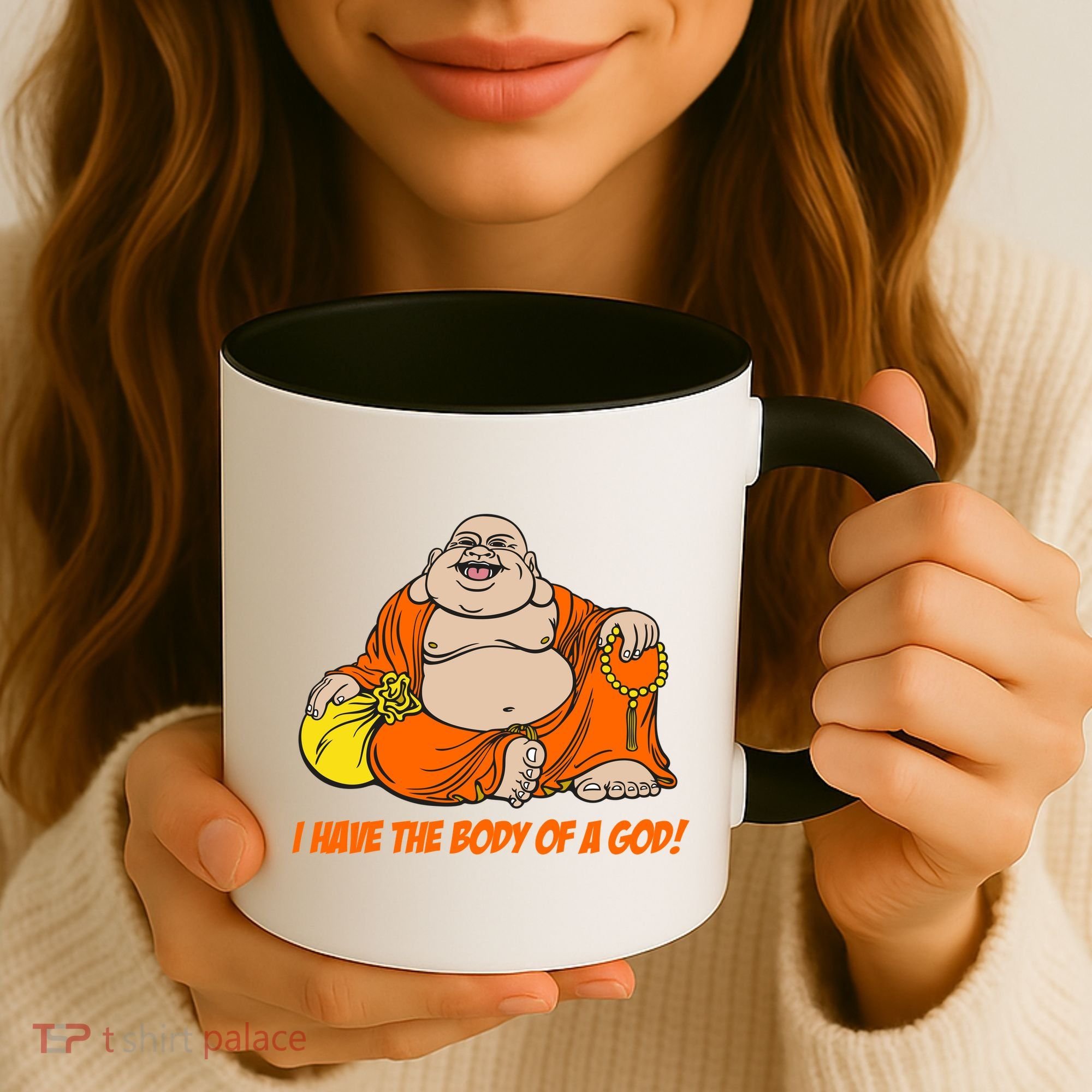 I Have The Body Of A God Coffee Mug