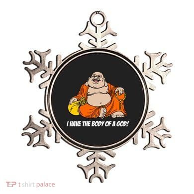 I Have The Body Of A God Ornament