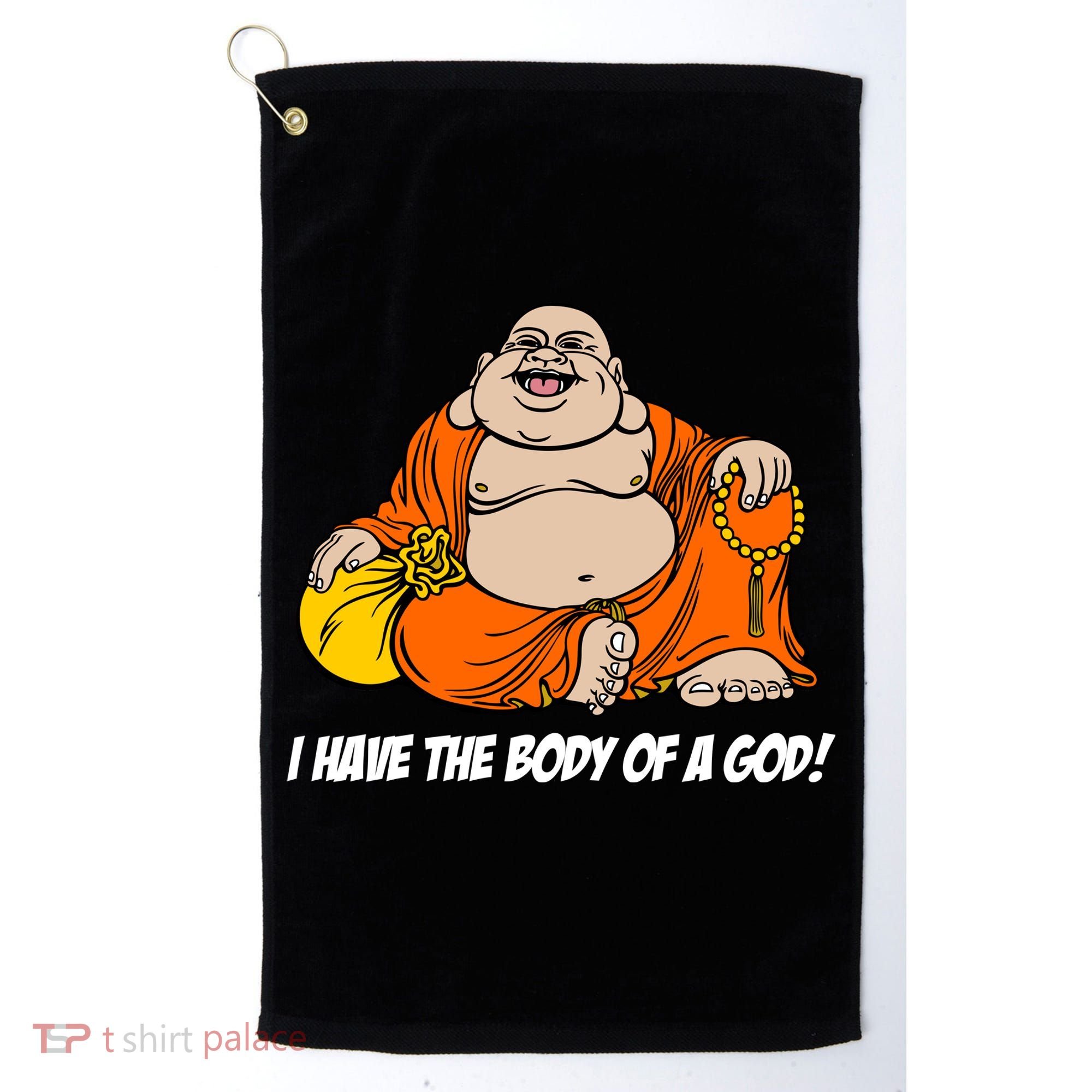I Have The Body Of A God Golf Towel