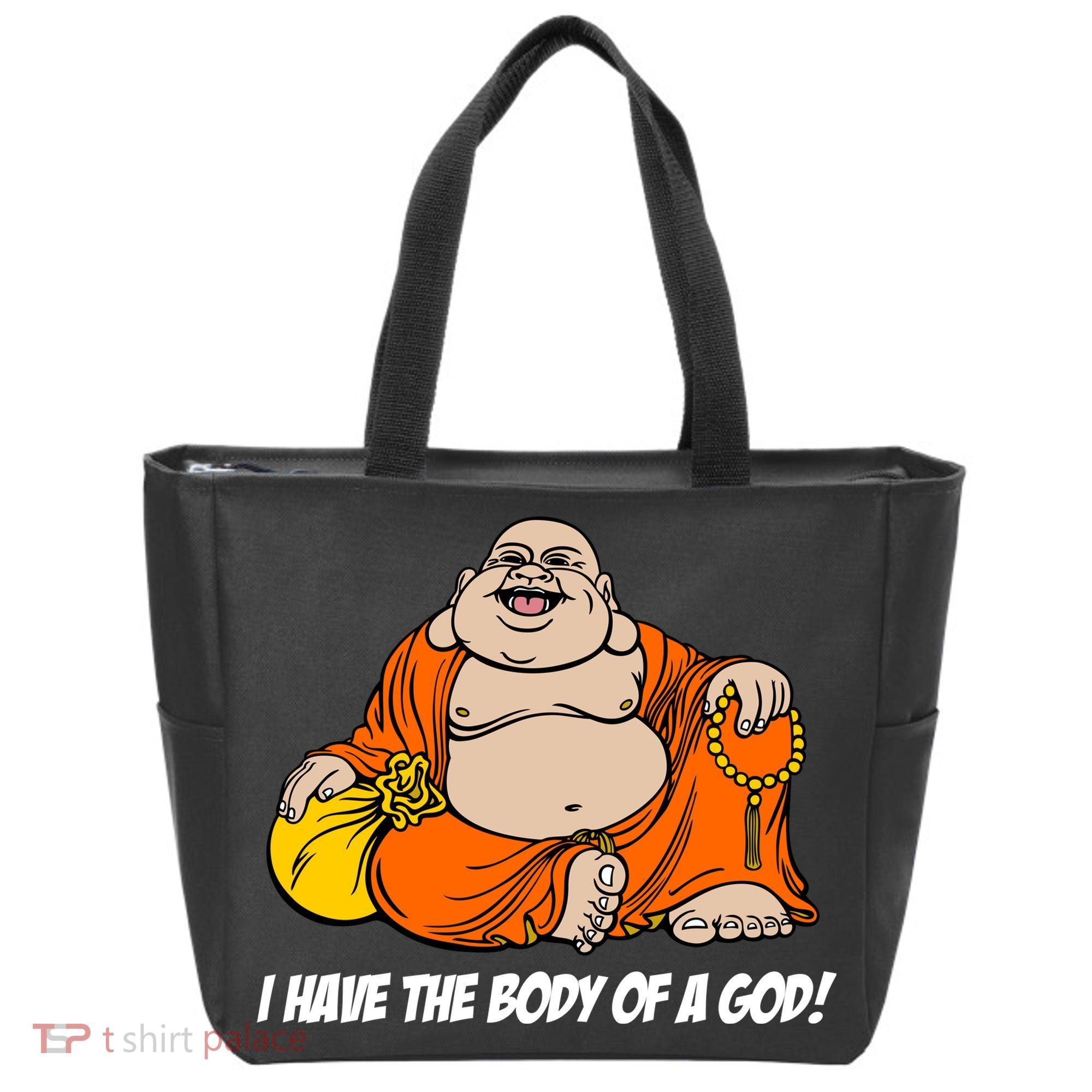 I Have The Body Of A God Tote Bag