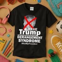 I Have Trump Derangement Syndrome #NotMyPresident Kids T-Shirt thumb 3