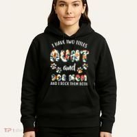I Have Two Titles Aunt And Dog Mom Hoodie thumb 5