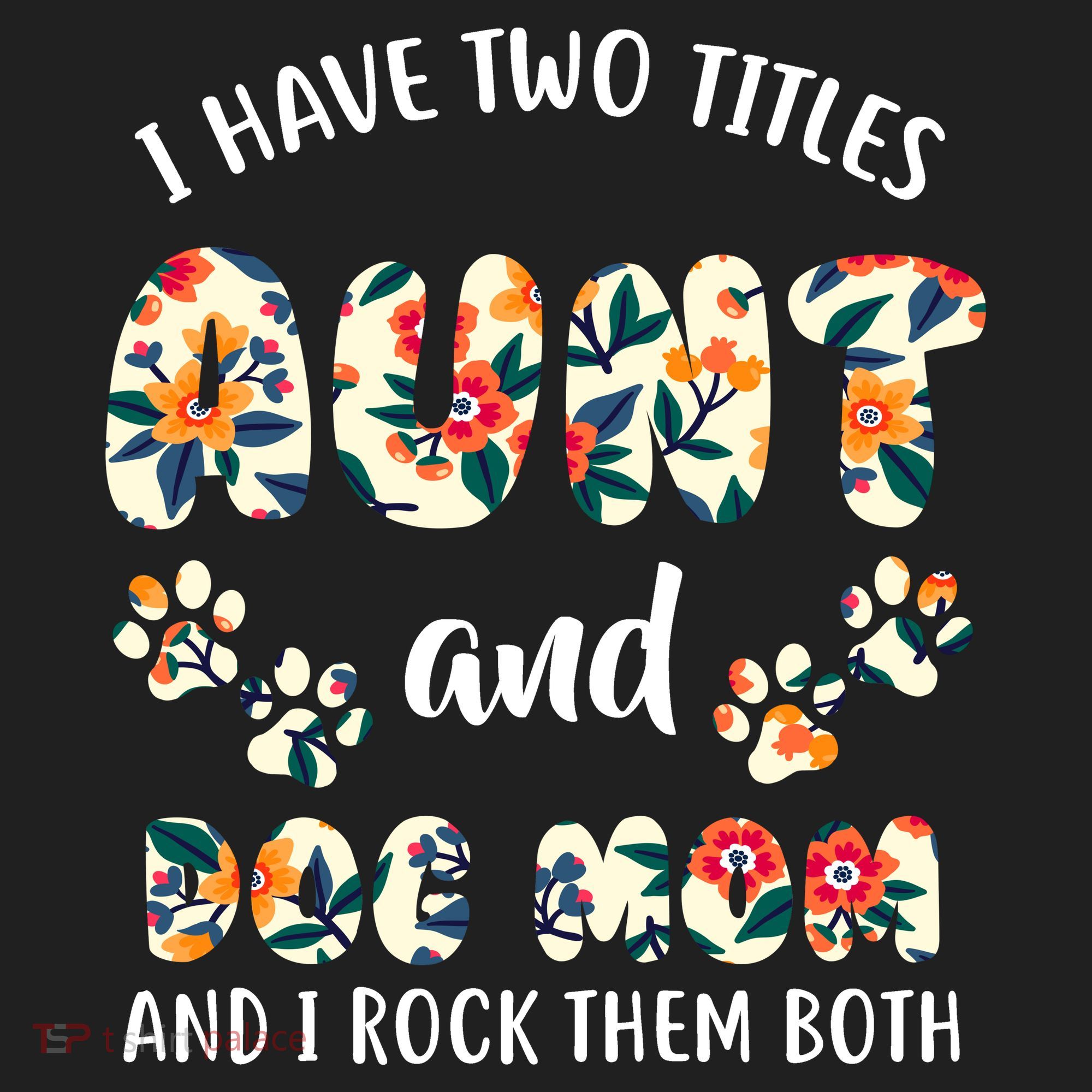 I Have Two Titles Aunt And Dog Mom Beanie