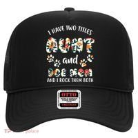 I Have Two Titles Aunt And Dog Mom Hat thumb 0